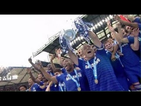 بالفيديو جون تيري يرفع كأس الدوري الإنجليزي