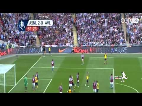 شاهد أهداف فوز أرسنال على أستون فيلا