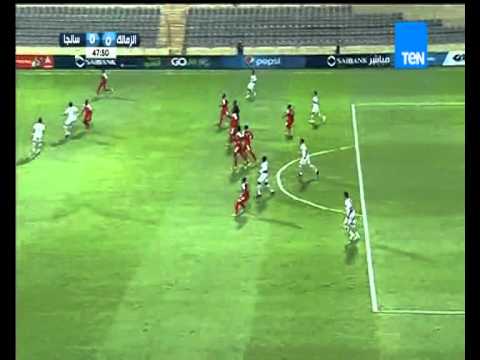 فيديو هدف الزمالك الأول في مرمى سانجا الكونغولي