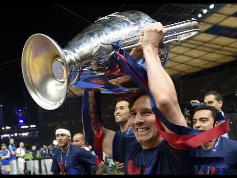 بالفيديو ملخص لمسات ميسي في نهائي دوري الأبطال