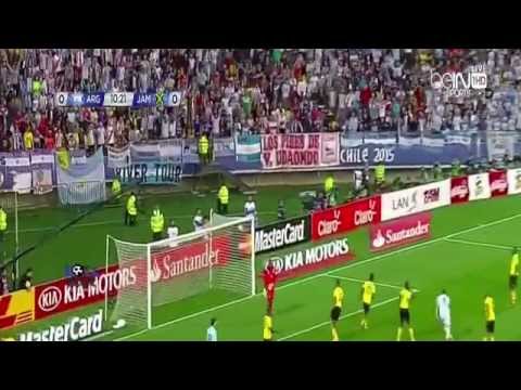 فيديو منتخب الأرجنتين يفوز على جامايكا بهدف نظيف