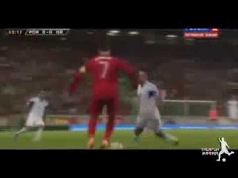 كريستيانو رونالدو يفقد أعصابه أمام لاعب إسرائيلي