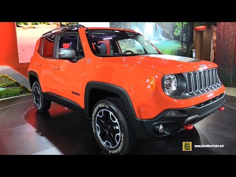 شاهد السيارة الأفضل في فئتها 2015 jeep renegade trailhawk