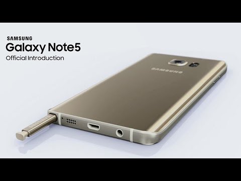 شاهد سامسونج تكشف رسميًا عن galaxy note 5 الجديد