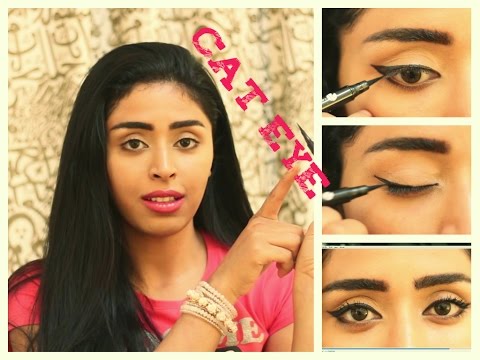 شاهد طريقة رسم الـ cat eye