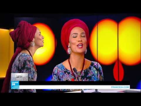 بالفيديو أم الغيث تغني في برنامج ثقافة