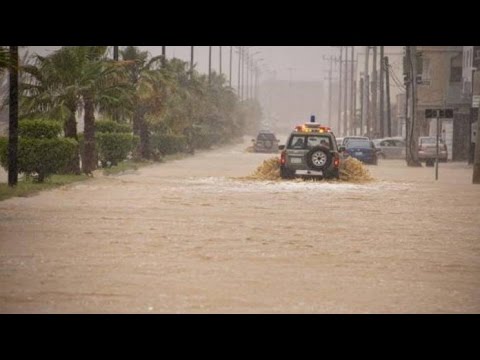شاهدوفاة ثمانية أشخاص جراء الأمطار في السعودية