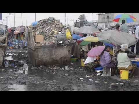 عاصمة كونغو الديمقراطية تغرق تحت أكوام القمامة