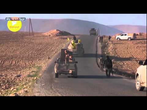 شاهد قوات سورية الديمقراطية تتقدم نحو الرقة