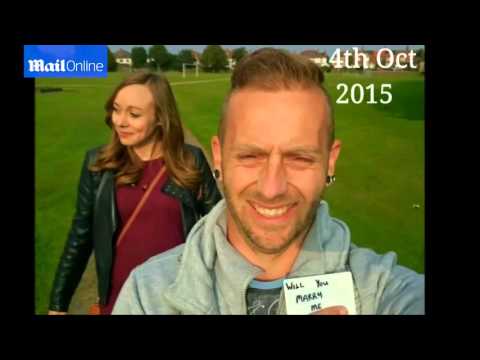 صوّرها 5 شهور وهي حامل قبل طلبها للزواج