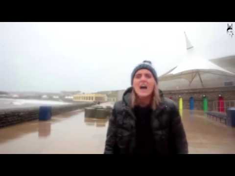 شاهد سمكة تخرج من موجة وتضرب فتاة في وجهها