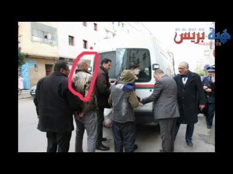 بالفيديو لحظة اعتقال طاعن والديه