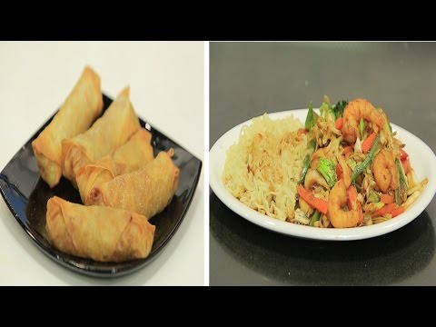 شاهدطريقةعمل سبرينج رولز  خضروات علي الشاهدطريقةالصينية و وصفات أخرى