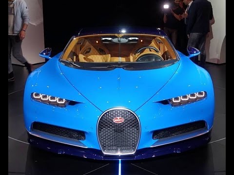 بوغاتي تشيرون bugatti chiron في حدث إطلاقها الرسمي الأول