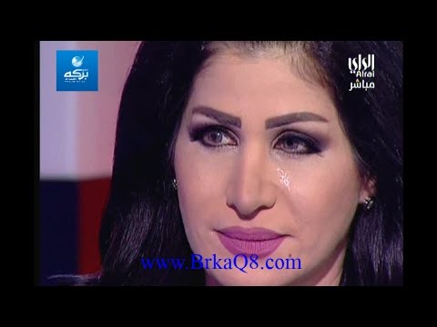 بالفيديو مذيعة كويتية تدخل في نوبة بكاء