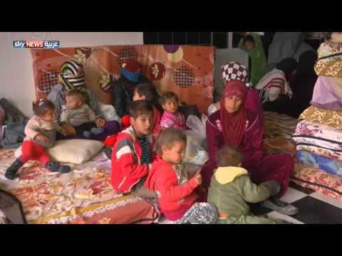 150 عائلة فرت من مواجهات مخمور
