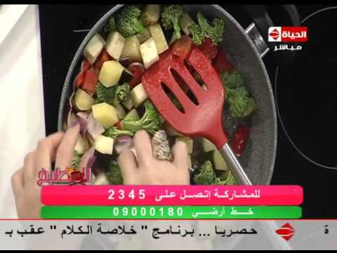 طريقة عمل  طاجن كفتة بالخضار  الشيف آيه حسني