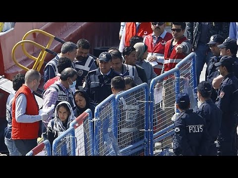اردوغان ينتقد سياسة مقدونيا واليونان والمجر تجاه اللاجئين