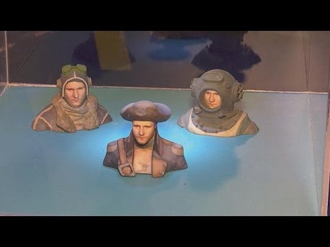 ماسح ضوئي لطباعة تماثيل مصغرة لتعوبض ما دُمر