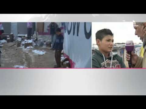 الأحوال الجوية تؤرق اللاجئون السوريون