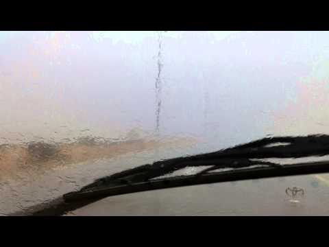 الأمطار هطلت بشدة على  لهباب والبداير والفاية والمدام