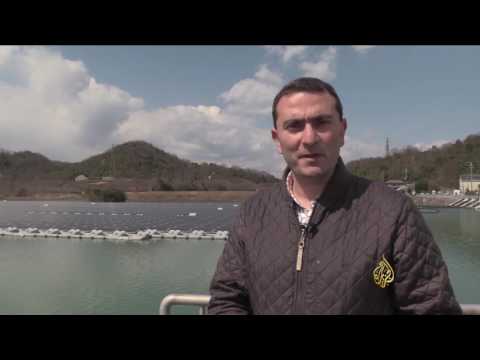 اليابان تشرع في بناء أكبر محطة شمسية عائمة في العالم