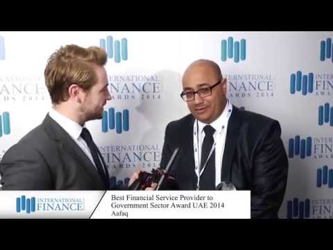 آفاق الاسلامية للتمويل تحصل على الجائزة في الإمارات