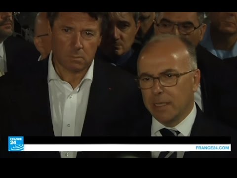 كلمة وزير الداخلية الفرنسي بعد اعتداء نيس