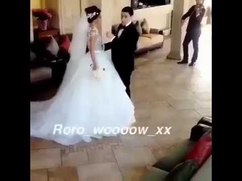 شاهد عريس يحتفل بعروسه بطريقة خاصة