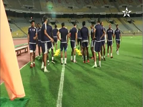 بالفيديو آخر استعدادات الوداد لمواجهة الزمالك على ملعب برج العرب