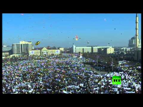 إطلاق بالون ضخم يحمل اسم النبي الأعظم