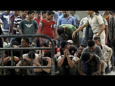 شاهد مقتل 43 شخصًا جراء غرق قارب  مهاجرين قبالة سواحل مصر