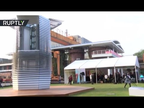 بالفيديو مصمم هولندي يعرض مصفاة جديدة للهواء