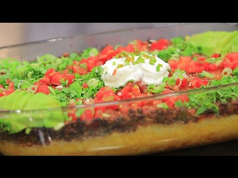 بالفيديو طريقة عمل كسرولة البطاطس واللحم المكسيكي