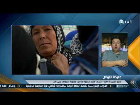 بالفيديو ناشط حقوقي يكشف أوضاع النازحين من الموصل
