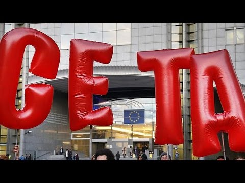 شاهد الأوروبيون جاهزون لتوقيع اتفاق سيتا للتجارة الحرة مع كندا