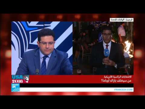 شاهد الهدوء يسيطر على ولاية فرجينيا قبل إعلان نتيجة الانتخابات الأميركية