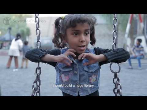 بالفيديو  شاهد كيف يرى أطفال الحروب حقوقهم وآمالهم