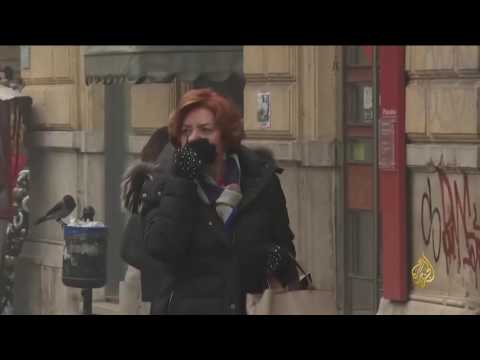 سيارات سراييفو ممنوعة من الحركة بسبب التلوث