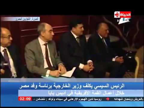 الرئيس السيسي يقطع زيارته لأديس أبابا